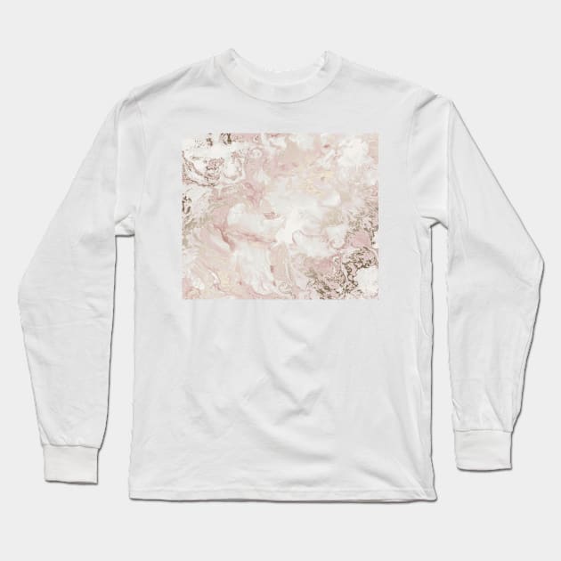 marble Long Sleeve T-Shirt by brooke'sdesigns